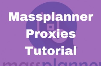 Massplanner proxies tutorial