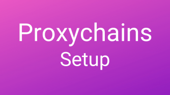 How to set proxychains with public or private proxies