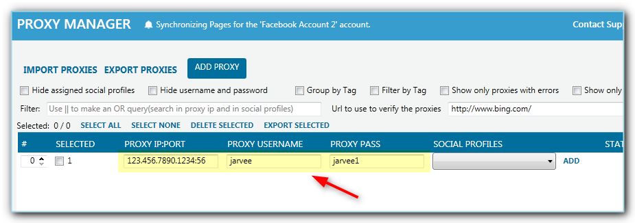 jarvee instagram proxy