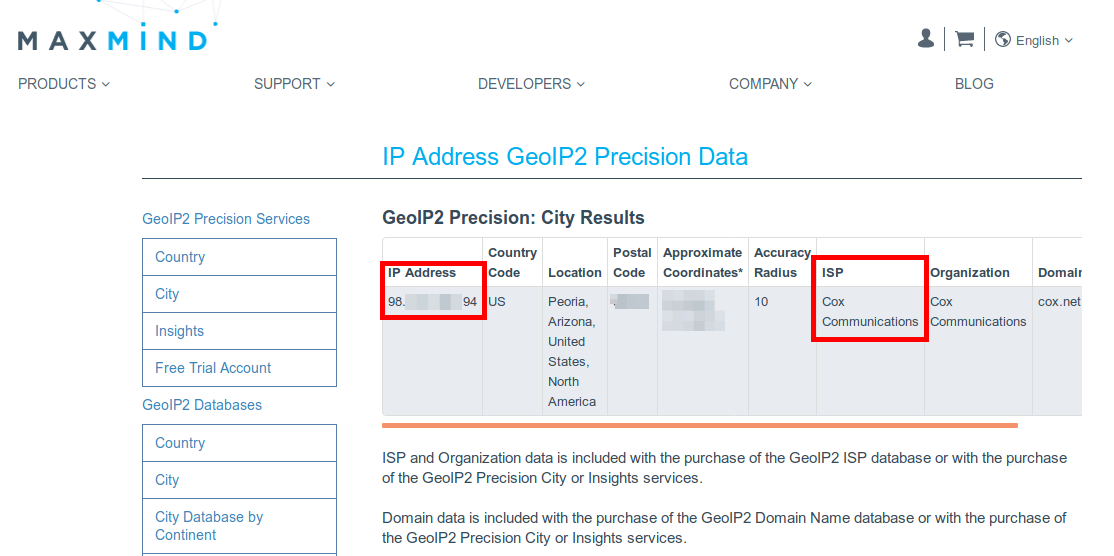 residential-proxy-test-maxmind