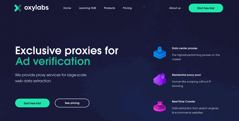 oxylab-homepage