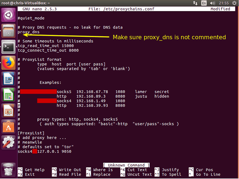 proxychains config 2
