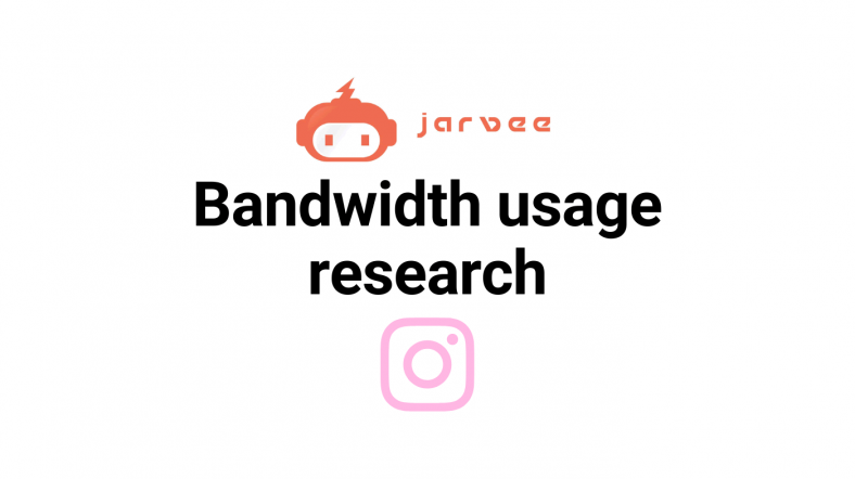 jarvee instagram bandwidth usage