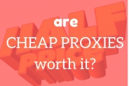 Are Cheap Proxies Worth It?